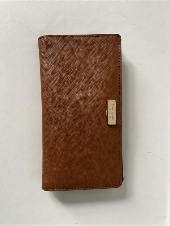 kate spade Handbags - kate spade brown leather men's long wallet